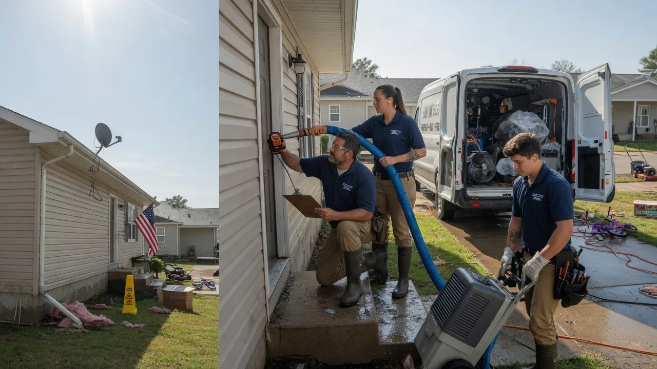 Ceiling Water Damage Restoration in Frankenmuth, MI near me